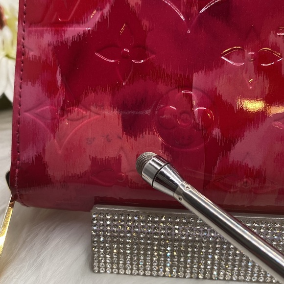 EUC Louis Vuitton vernis IKAT long zip wallet, GORGEOUS! AUTHENTICATED B… - Picture 5 of 16